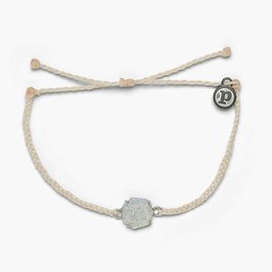 Rainbow Geode Charm Bracelet